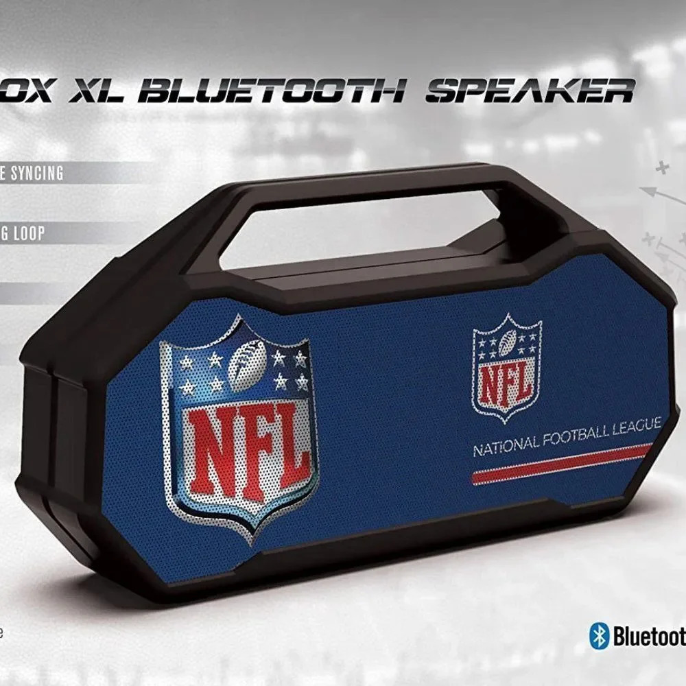 SOAR NFL Shockbox XL Wireless Bluetooth Outdoor Speaker